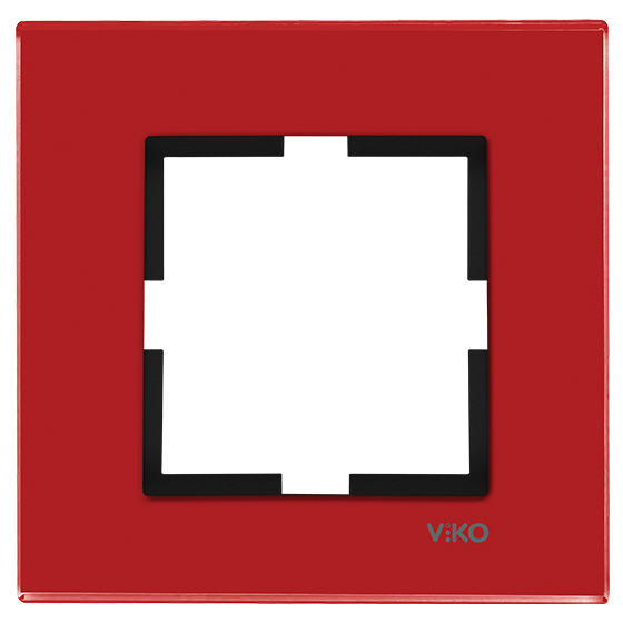 Novella Cam  Çerçeveler Bordo - 2'li