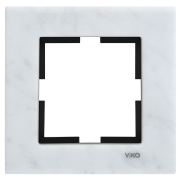 Novella Doğal Taş Çerçeveler Beyaz - 3'lü