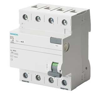 SIEMENS » 5SV5646-6  Kaçak Akım Rölesi 3X63A 300mA , 3F+N 70 mm