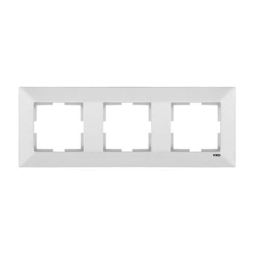 Çerçeve Karre-Meridian Beyaz Üçlü