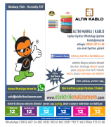 ALTIN-NYA KABLO 1,5 LUK (100 MT FİYATI)