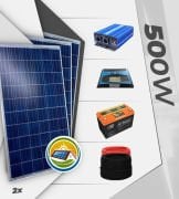 Solar Paket 800W - Lamba, TV, Uydu, Orta Boy Buzdolabı Ve Şarj