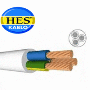 Hes Kablo Ttr (Nymhy) Beyaz 3X2,5