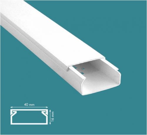 40x16 mm Kablo Kanalı-Eko