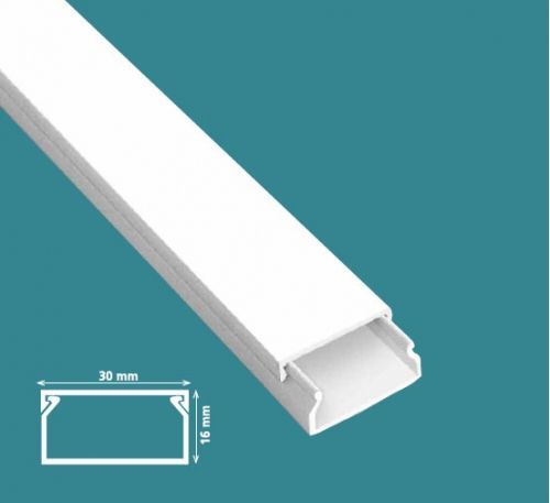 30x16 mm Kablo Kanalı-Eko