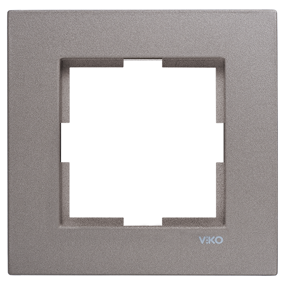 Novella Renkli Ve Ahşap Desenli Çerçeveler Antrasit - 6'lı