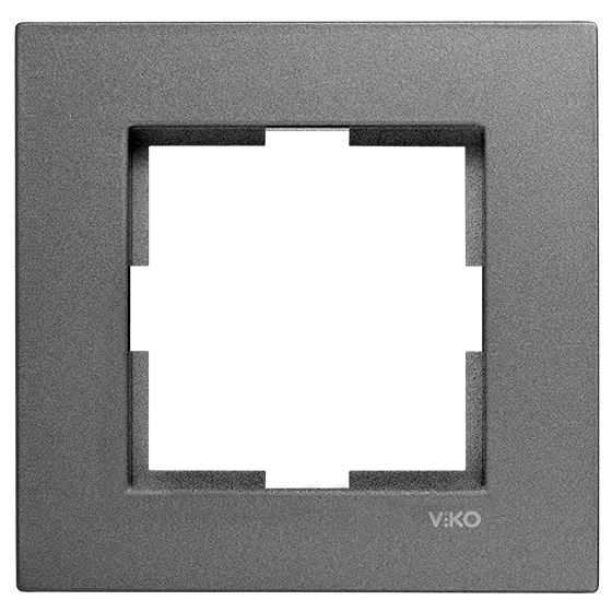 Novella Renkli Ve Ahşap Desenli Çerçeveler Füme - 1'li