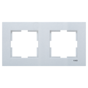 Novella Renkli Ve Ahşap Desenli Çerçeveler Gümüş - 2'li