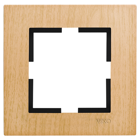 Novella Renkli Ve Ahşap Desenli Çerçeveler Kayın - 2'li