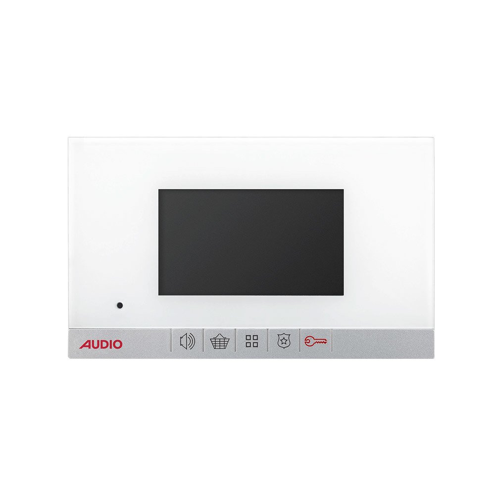 4.3\'\' Slim Görüntülü Diafon Mek. But. Beyaz 1181