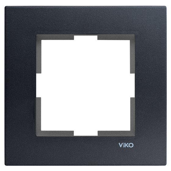 Novella Renkli Ve Ahşap Desenli Çerçeveler Siyah - 2'li