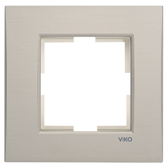 Novella Eloxal Metal Çerçeveler Bronz - 4'lü