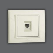 MİNA TEKLİ DATA  PRİZİ BEYAZ  