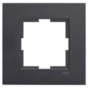 Novella Eloxal Metal Çerçeveler Siyah - 2'li