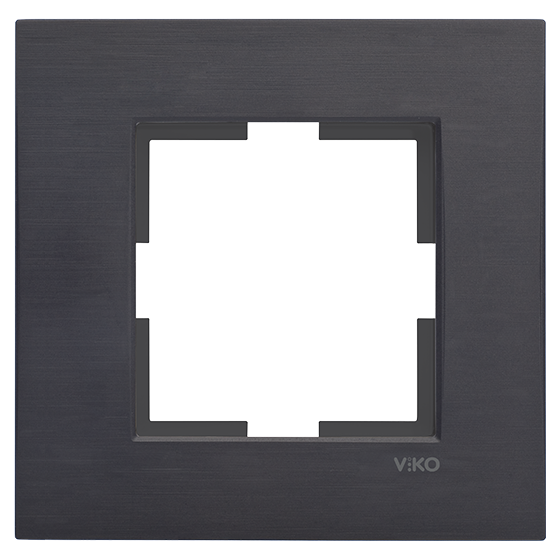 Novella Eloxal Metal Çerçeveler Siyah - 3'lü