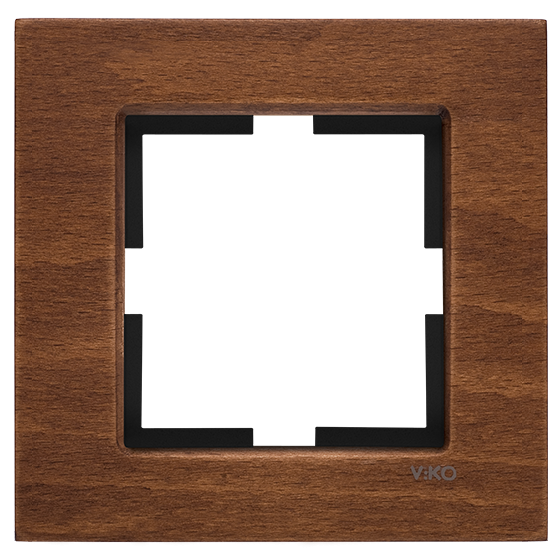 Novella Masif Ahşap Çerçeveler Ceviz - 2'li